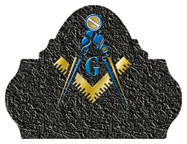 DARAY L 370 RK BK Masonic Lodge Rock Black